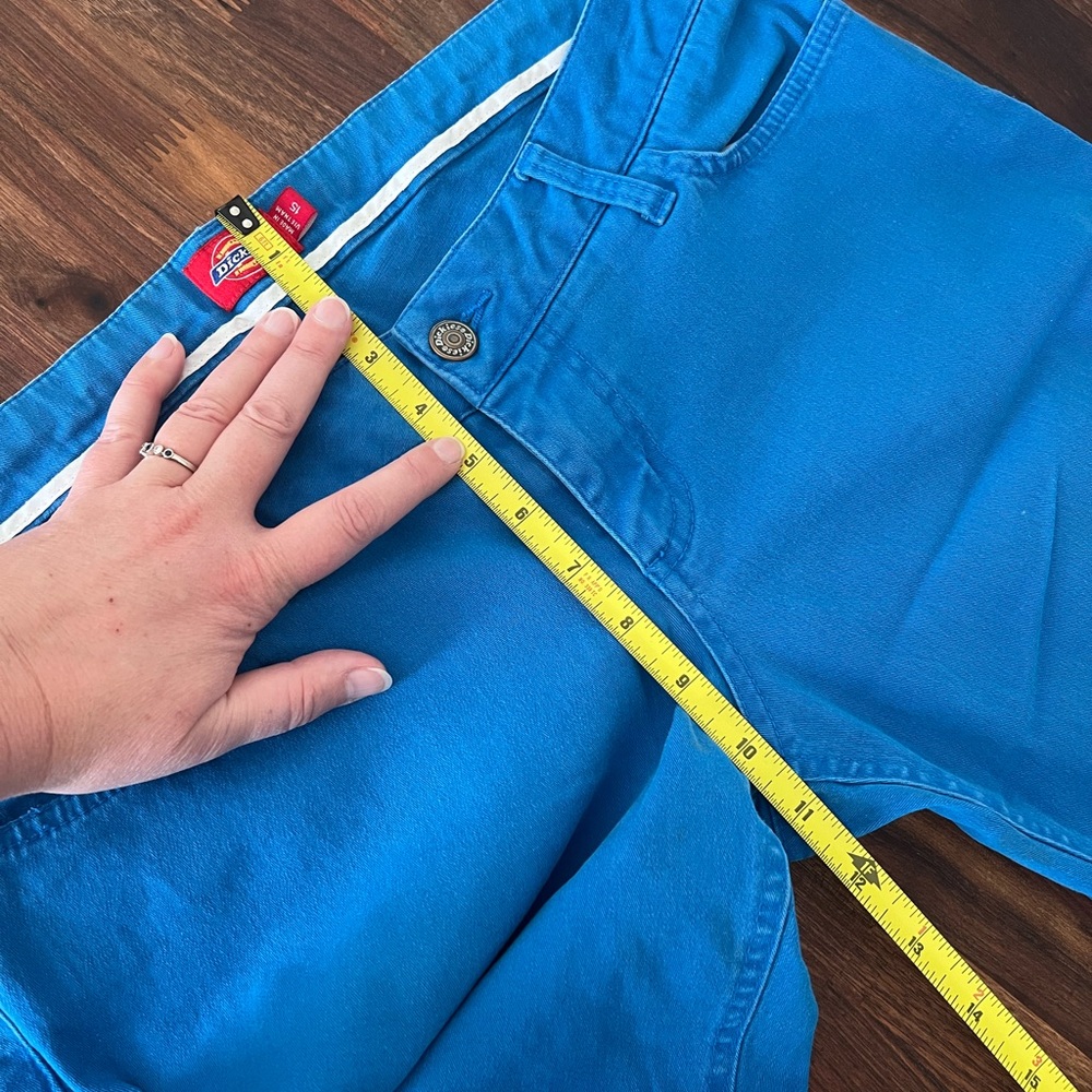 Bright blue Dickies pants size 15 - Picture 4 of 7